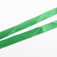 ナイロン糸IDカードネックストラップカードホルダー  バッジホルダーストラップ  プラスチック製の留め金付き  グリーン  750x20mm AJEW-R035-2.0cm-02-3
