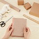 GORGECRAFT 2 Sheets 39 x 17 Inch Book Cloth Fabric Surface Book Binding Materials Velvety Paper Book Binding Sheets Chipboard Decorative Binders Board Sheet Supplies for Book Cover Materials(Tan) DIY-WH0033-32B-4