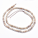 Electroplate Natural Sunstone Beads Strands G-K256-17-4mm-2