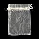 Rectangle organza sacs à cordon&nbsp;CON-PW0001-054C-18-2
