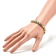 Handmade Polymer Clay Heishi Beads Stretch Bracelet BJEW-JB07310-3