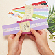 Pandahall Elite 60 Stück 6 Farben handgemachte Seife Pappe Display-Karten AJEW-PH0001-56-3