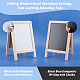 Folding Wooden Easel Sketchpad Settings DIY-WH0199-32-2