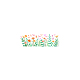 塩ビウォールステッカー  壁飾り  花柄  900x290mm DIY-WH0228-537-8