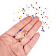1 boîte 8 couleurs mixtes 12/0 perles en verre rondes SEED-X0050-2mm-19-5