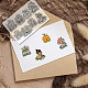 CRASPIRE Mushroom Clear Stamps Plant Pumpkin Silicone Stamp Seal Transparent Silicone Stamps for Journaling Card Making DIY Scrapbooking Handmade Photo Album Notebook Decor DIY-WH0439-0093-5