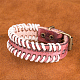 Casual Unisex Braided Leather Bracelets BJEW-BB15591-9