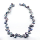 Chip Natural Baroque Pearl Keshi Pearl Beads Strands PEAR-R015-11-2