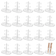 PH PandaHall 20pcs Figure Stands Display Holder Adjustable Barbie Stands Clear Action Figures Standing Bracket Model Support Frame for Action Figures Model 3.1x2x2.9” AJEW-WH0312-71-7