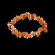 Natural Red Aventurine Chips Stretch Bracelets BJEW-BB16534-J-2