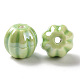 Perles de porcelaine perlées manuelles PORC-G010-01G-2