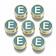 Legierung Emaille-Perlen X-ENAM-S122-028E-NR-1