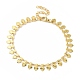 Brass Link Chain Bracelet for Women BJEW-A124-01G-2