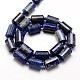 Natural Lapis Lazuli Column Beads Strands G-E251-17-3