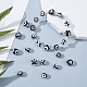 Sunnyclue 60pcs perles dzi de style tibétain à 3 yeux G-SC0002-14-5