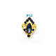 Cabochons Diamante de imitación de la aleación MRMJ-R056-03K-1