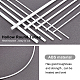 OLYCRAFT 30Pcs ABS Plastic Hollow Round Tubes 400mm Length White Round Bar Rods 3mm 4mm 5mm 6mm 8mm Round Hollow Bar for DIY Sand Table Architectural Model Making AJEW-OC0003-09B-4