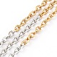 Two Tone 304 Stainless Steel Curb Chains CHS-B001-07-1