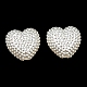 Perles en ABS imitation nacre OACR-K001-35-3