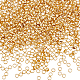 DICOSMETIC 800Pcs Stainless Steel Tiny Crimp Beads Golden Round Open Knot Covers Bead Tips Knot Covers Bead for Jewelry Making Wedding Birthday Party Festival Favor，Hole：0.8mm STAS-DC0002-21-1