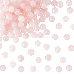 Brins de perles de quartz rose naturel olycraft, ronde, 6mm, Trou: 1mm, Environ 65 pcs/chapelet, 15'' (38.1 cm)