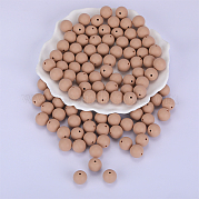 Круглые силиконовые фокусные бусины SI-JX0046A-85