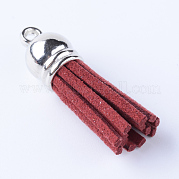 Искусственные замши кисточкой подвесные украшения FIND-T002-A10