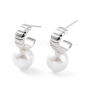 Серьги-гвоздики из латуни для женщин KK-Z038-02P