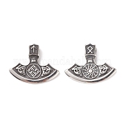 Подвески из нержавеющей стали 304 в стиле викингов STAS-Z015-24AS