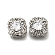 Латунные стеклянные бусины KK-M318-38P-02