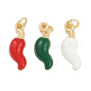 Латунь эмаль подвески KK-Q028-67G