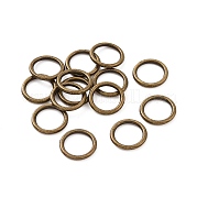 Сплав закрыт кольца прыжок KK-WH0052-05C-AB