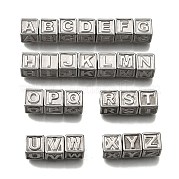 26 шт. 26 стиля кубических бусин из нержавеющей стали 304 STAS-V009-01P
