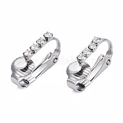 Фурнитура для сережек-клипс из нержавеющей стали 304 STAS-N092-142
