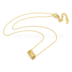 Collar con colgante de acero inoxidable 304 con revestimiento iónico (IP) para mujer&nbsp;NJEW-A027-05G