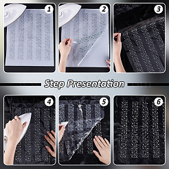 Strass di vetro termoadesivo&nbsp;DIY-WH0349-388D