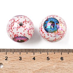Bedruckung und UV-Beschichtung von opaken Acrylperlen&nbsp;OACR-Z035-07