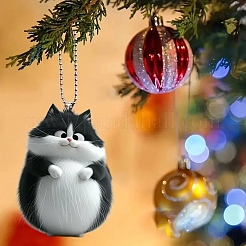 Katzen-Ornamente aus Acryl zum Aufhängen&nbsp;PW-WGE0BA8-01