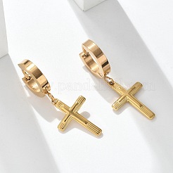 Pendientes de aro de acero inoxidable 304&nbsp;EJEW-S253-16G