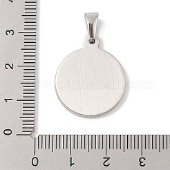Pendentifs en acier inoxydable 304&nbsp;STAS-S001-01P-A