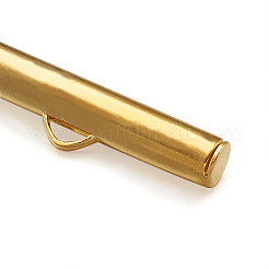 Messing auf Spange Rohren Ende&nbsp;KK-TA0007-29G