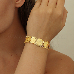 Bracelets élégants en laiton avec chaîne à maillons pour femmes&nbsp;PG3395