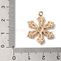 Colgante micropavé cubic zirconia de latón&nbsp;KK-C062-086G