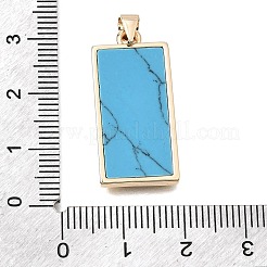 Pendentifs de turquoise synthétique&nbsp;CU-CBAE7DF-08G-02