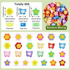 Manuell Polymer Ton Perlen&nbsp;FIND-TA0005-63B