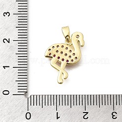 Pendentifs en laiton avec zircone cubique&nbsp;KK-B187-12G