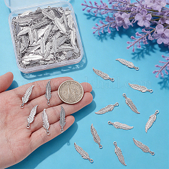 200 pièces pendentifs en alliage de style tibétain&nbsp;FEAT-UN0001-01AS