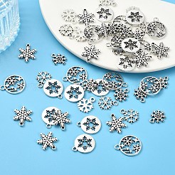 50 pièces 5 styles breloques en alliage de style tibétain&nbsp;FIND-YW0010-23