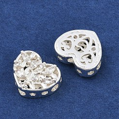 Mehrsträngige Glieder aus Messing mit Pavé-Kubikzirkonia&nbsp;ZIRC-F145-10S-01