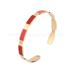 Bracelets manchettes en acier inoxydable 304 pour femmes&nbsp;BJEW-Z087-10G